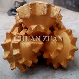 Vàng 98MM thép răng Bit / IADC 127 cuộn rèn Tricone lăn bit
