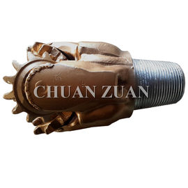 IADC 127 thép răng Tricone bit 8 1/2 inch / cuộn rèn mỏ dầu khoan bit