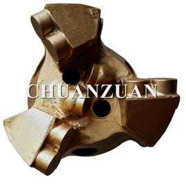 Chuyên nghiệp PDC Kéo Bit 60 - 350 RPM Tốc độ / Cố định Cutter Ba Cone Bit