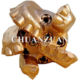 8 1/2 Inch PDC Drill Bit 5 Lưỡi thép Body Đối Hard Rock Drilling