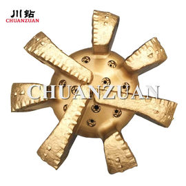 7 lưỡi PDC khoan bit 19 1/4 inch thép cơ thể với 3 1/2 API kết nối chủ đề