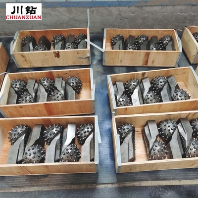IADC 617 Tricone khoan Bit cho thùng lõi dự án đóng cọc